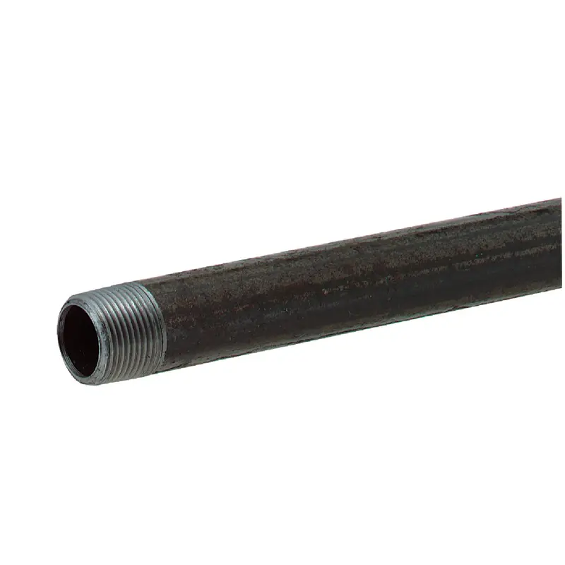 Southland Carbon Steel Black Pipe – 2" X 48", Threaded, Heavy-Duty Plumbing Or Structural Use 1