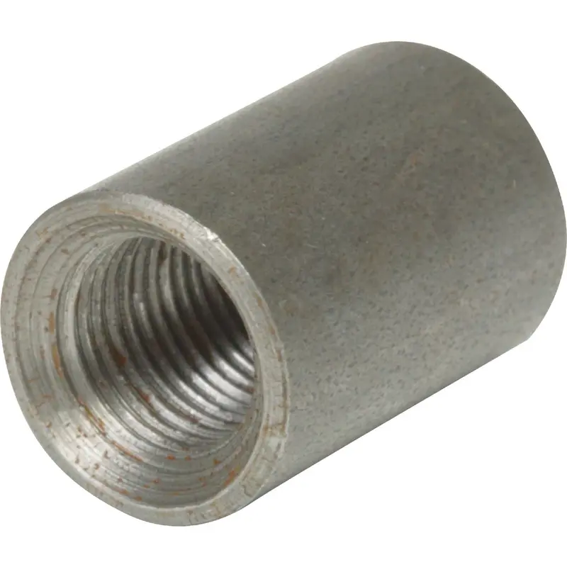 Southland Standard Merchant Coupling – 1/4" Malleable Black Iron Fitting For Pipe Joining 1