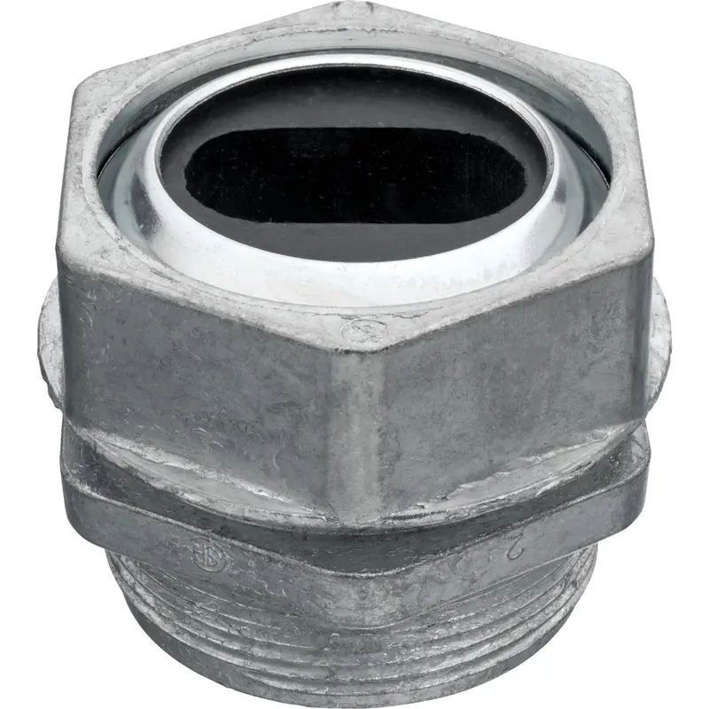 Steel City U-Flat Watertight Connector – 1-Inch Cast Body, Ip68-Rated Electrical Junction Box 1