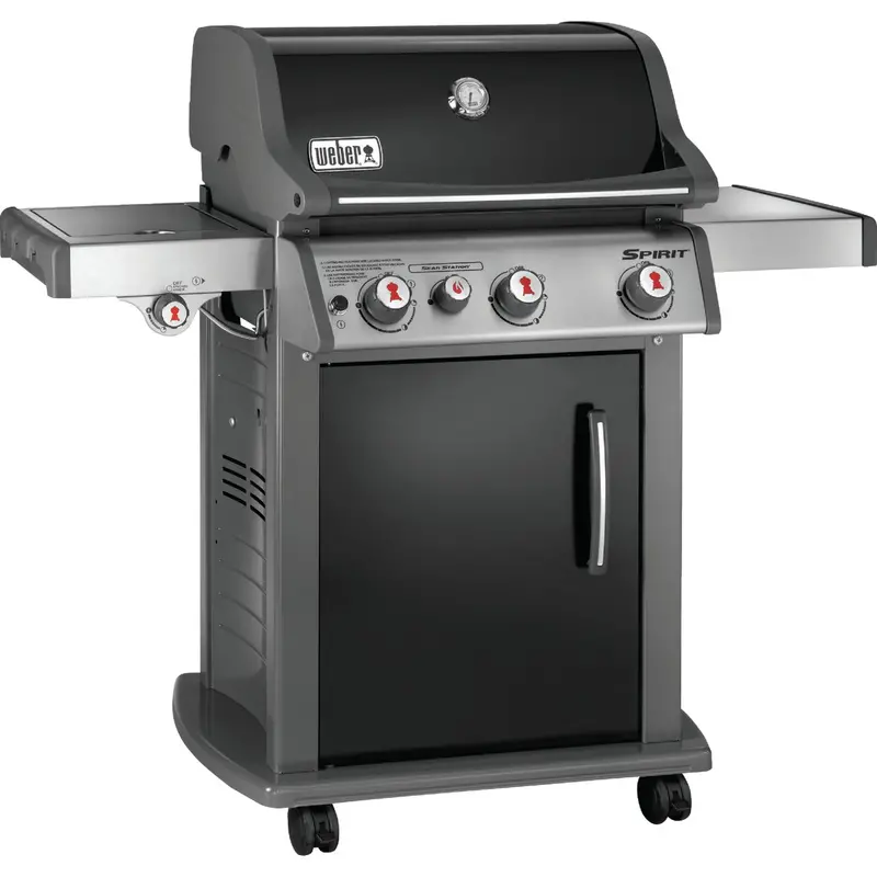 Weber Spirit E-330 3-Burner Lp Gas Grill With Side Burner – 39,500 Btu Total Output 1