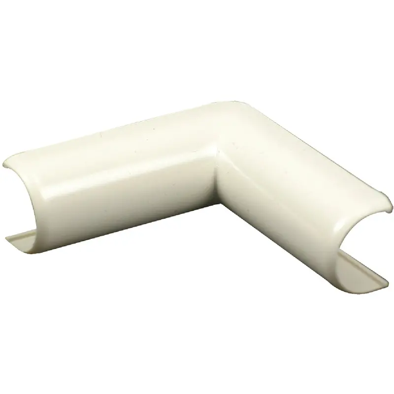 Wiremold Cordmate White 90-Degree Inside Elbow For Cord Management 1