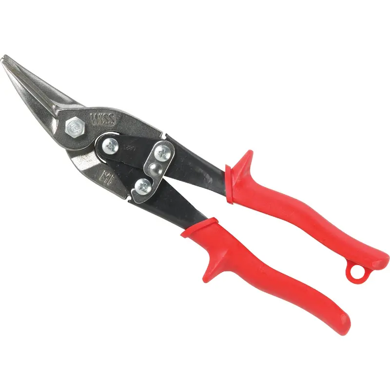 Wiss Metalmaster Aviation Snips – 9-3/4", Left-Cut, Compound Action For Sheet Metal 1