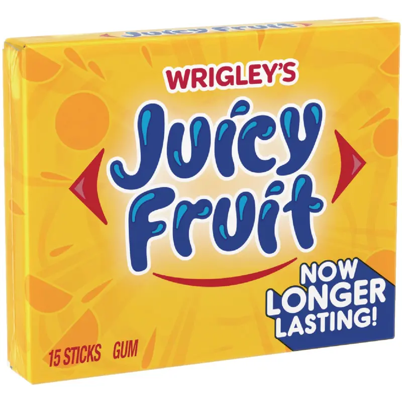 Wrigley’S Juicy Fruit Chewing Gum – 15-Piece Pack 1