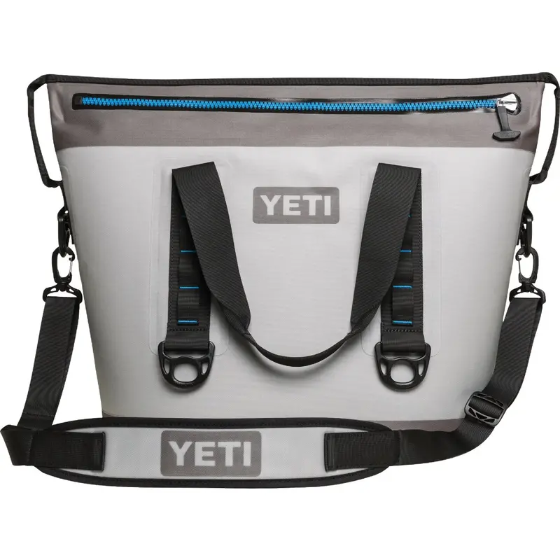 Yeti Hopper Two 30 Soft-Sided Cooler – Gray, 23-Can Capacity, Leakproof & Insulated Travel Cooler 1